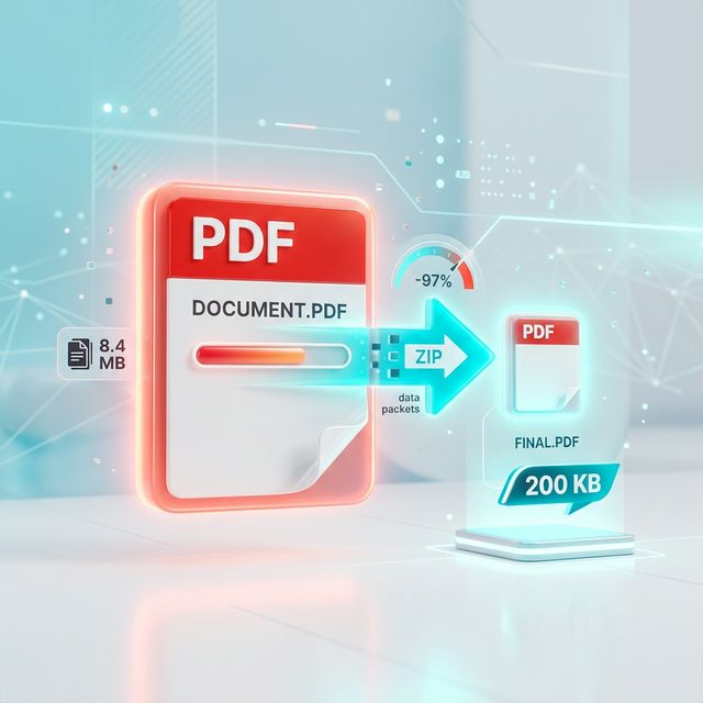 How to Compress PDF to 200KB for Job Applications and Government Portals