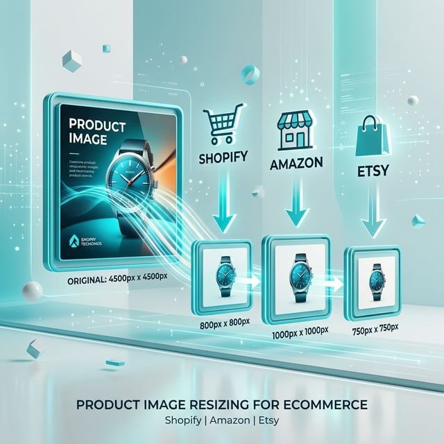 How to Resize Images for Shopify, Etsy, and Amazon Product Listings